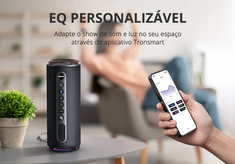 Caixa de Som Portátil Bluetooth - TRONSMART T7 Lite