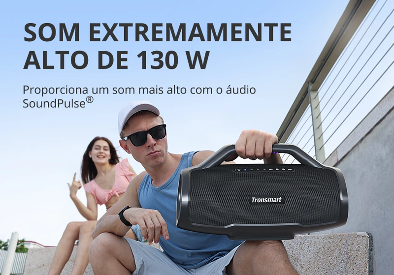 Caixa de Som Speaker TRONSMART MAX 130W