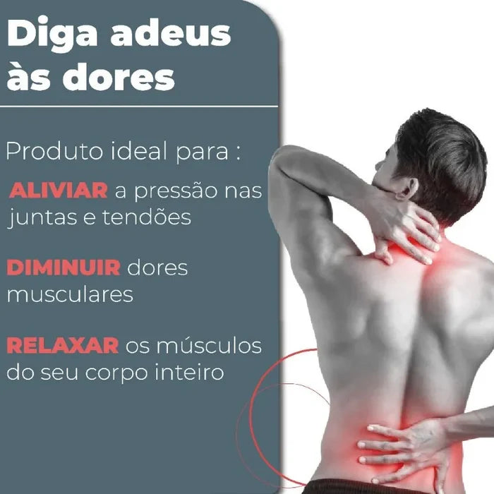 Massageador Elétrico Alta Frequência Profissional Muscular Massagem