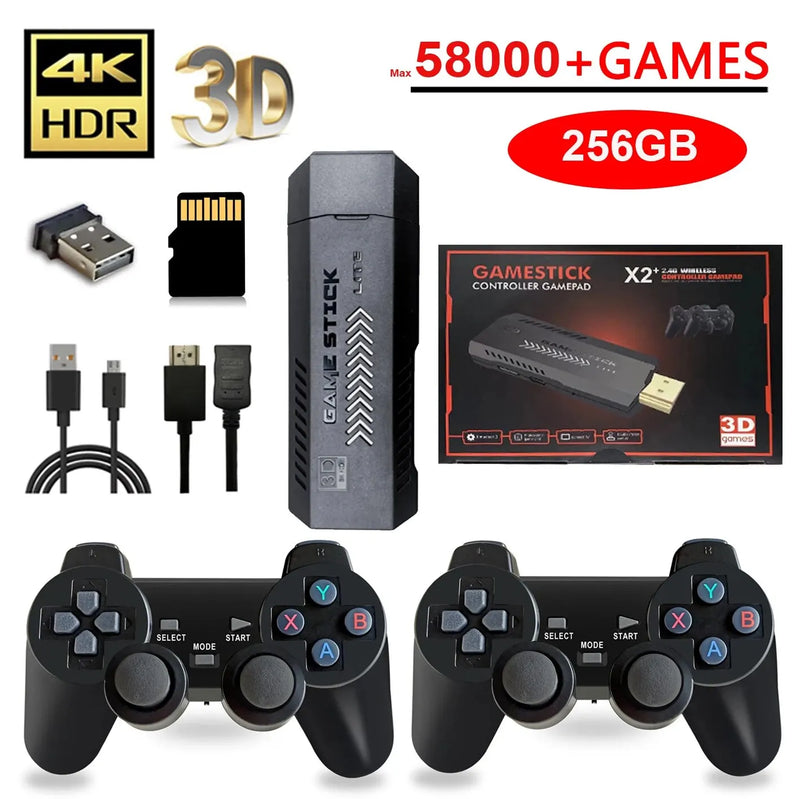 SUPER X2 Game Stick GD10 Pro 4K e 3D Retro Vídeo Game