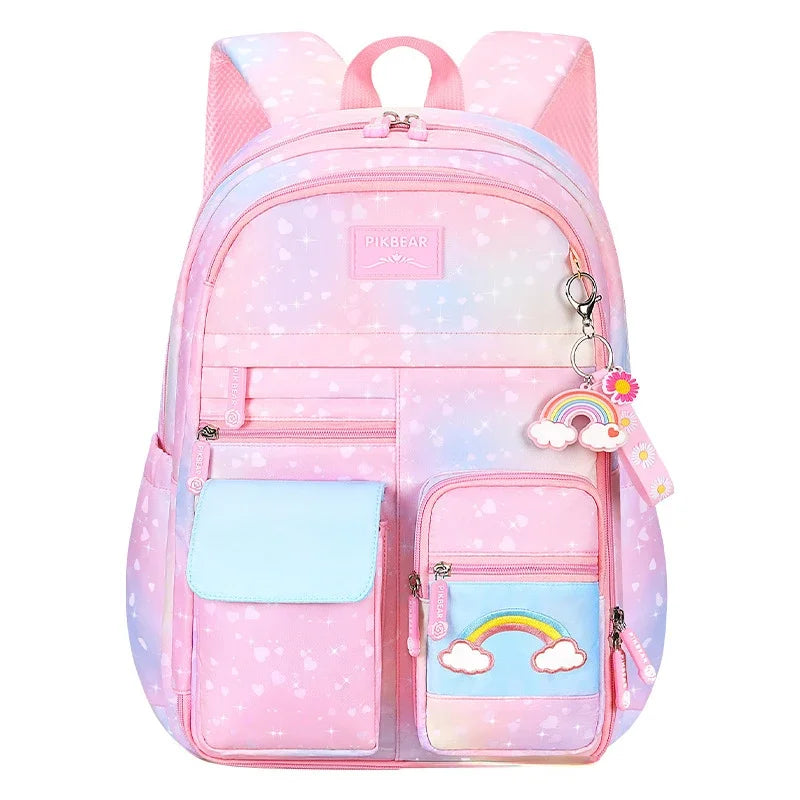 Mochila Infantil Feminina Impermeável CuteRainbow